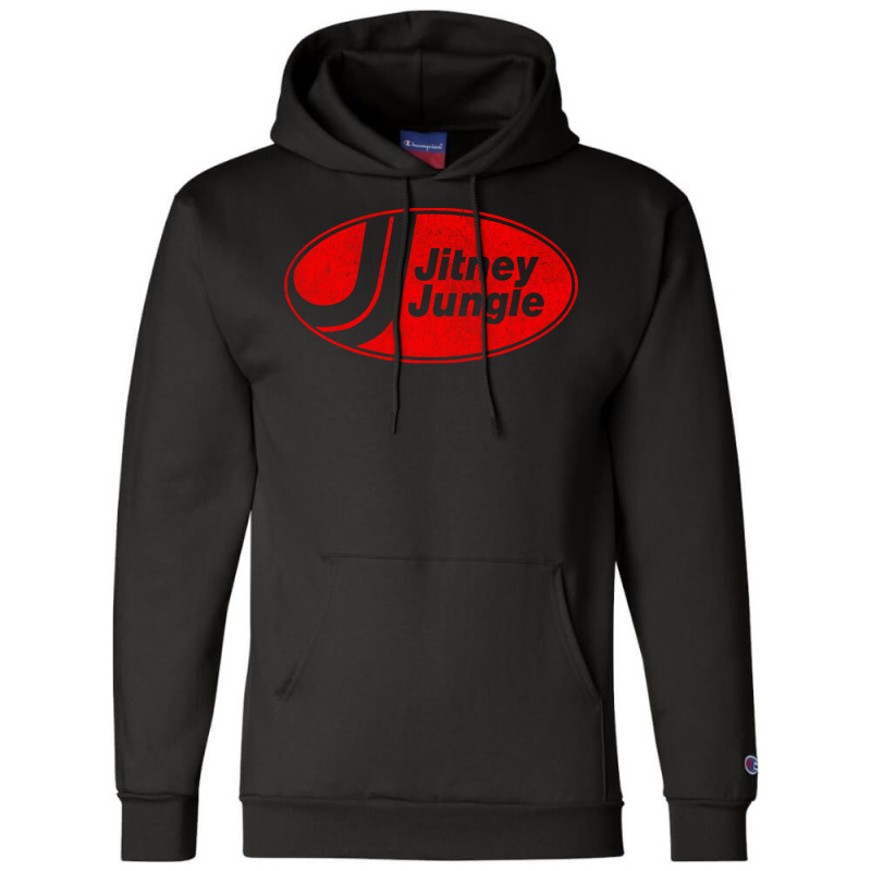 Jitney Jungle   Vintage Look Faded Design Champion Hoodie | Artistshot