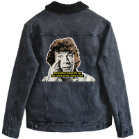 John Berger Fan Art Design (1) Unisex Sherpa-lined Denim Jacket | Artistshot