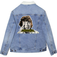 John Berger Fan Art Design Unisex Sherpa-lined Denim Jacket | Artistshot