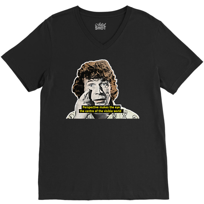 John Berger Fan Art Design V-neck Tee | Artistshot