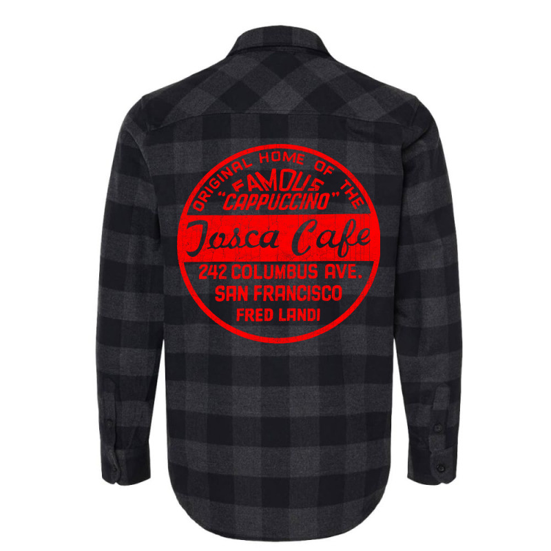 Josca Cafe, San Francisco Ca   Vintage 60s Diner Flannel Shirt | Artistshot