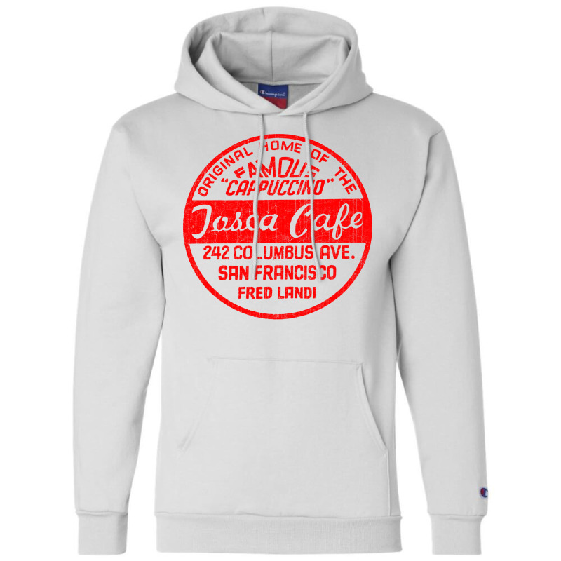 Josca Cafe, San Francisco Ca   Vintage 60s Diner Champion Hoodie | Artistshot