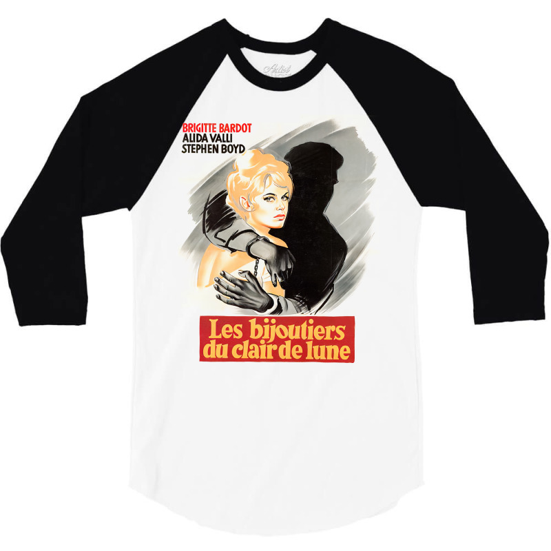 Brigitte Bardot 60s Movies Fan Art 3/4 Sleeve Shirt | Artistshot