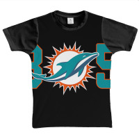 305 Modern Miami Football, Cool Dolphin, Tailgate Party Fan Premium Graphic Youth T-shirt | Artistshot