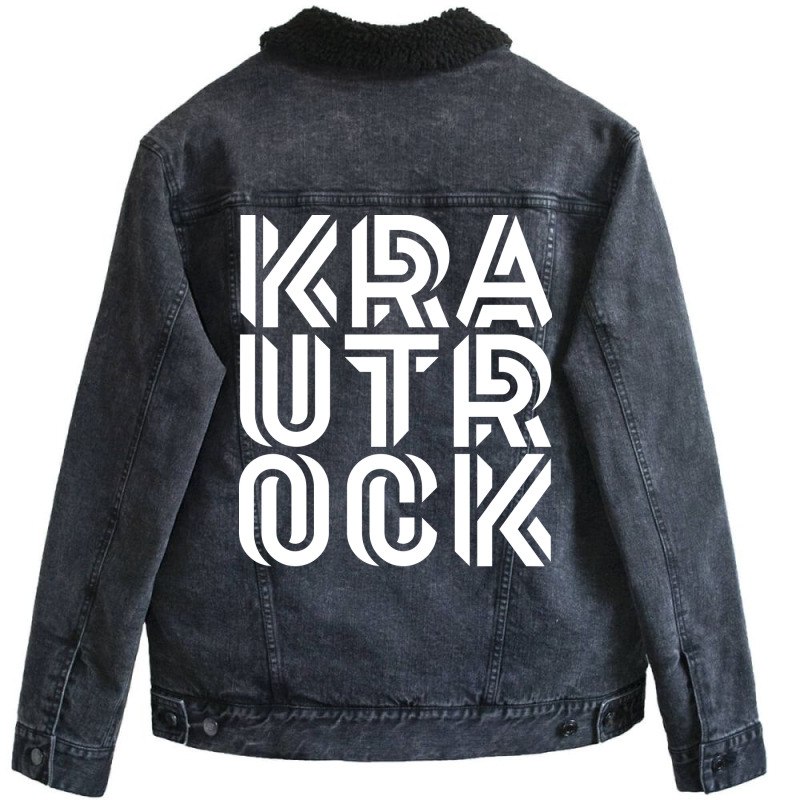 K R A U T R O C K Unisex Sherpa-lined Denim Jacket | Artistshot