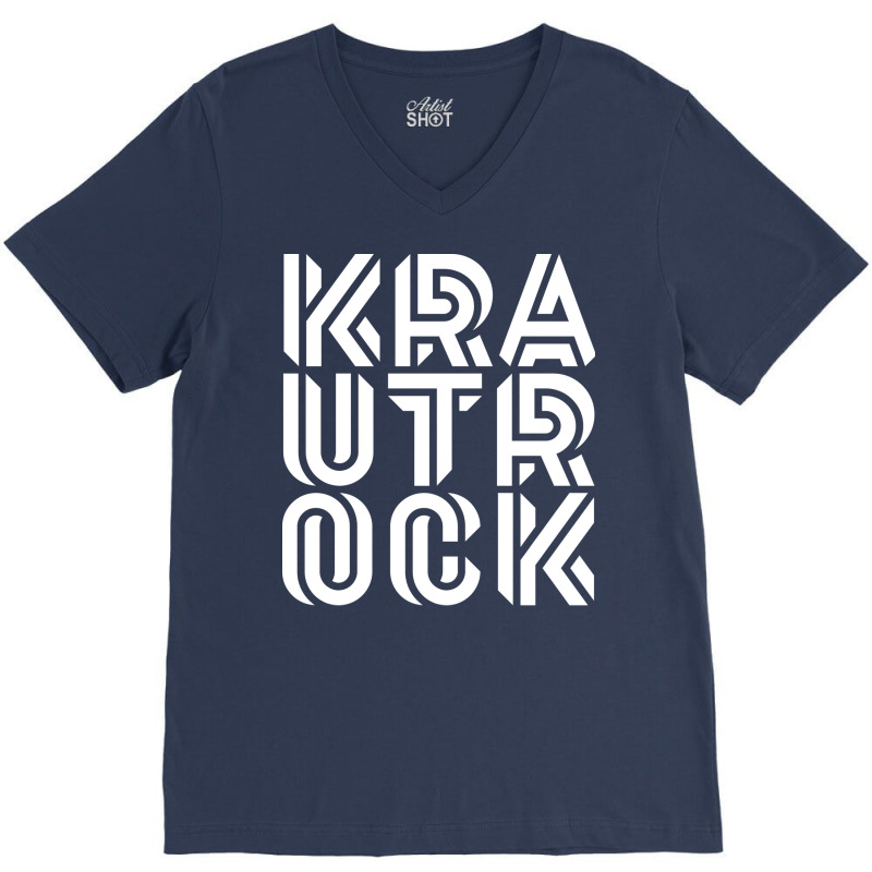 K R A U T R O C K V-neck Tee | Artistshot