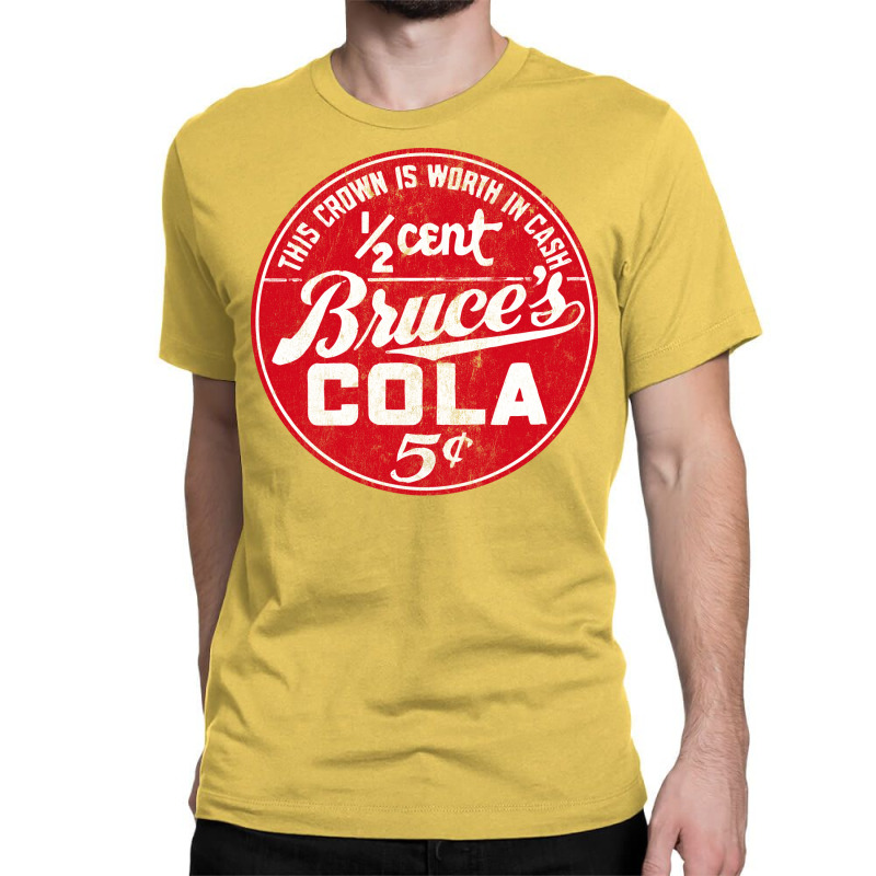 Bruce's Cola         Vintage 70s Aesthetic Classic T-shirt | Artistshot