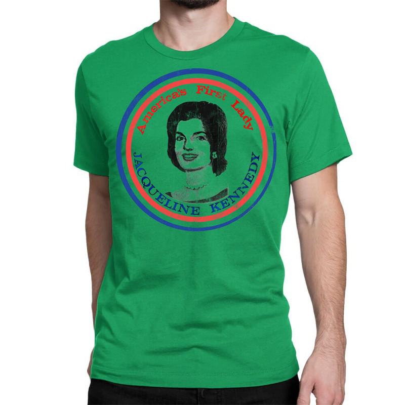 America's First Lady   Jacqueline Kennedy Classic T-shirt by trigerlitac | Artistshot