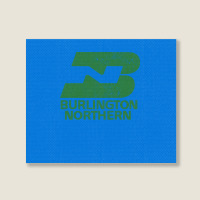 Burlington Northern Railroad Landscape Canvas Print | Artistshot