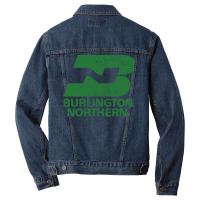 Burlington Northern Railroad Men Denim Jacket | Artistshot