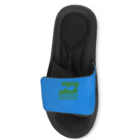 Burlington Northern Railroad Slide Sandal | Artistshot