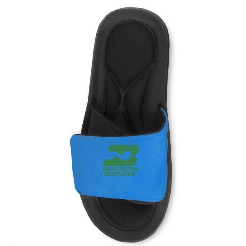 Burlington Northern Railroad Slide Sandal | Artistshot