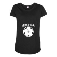 Nemophila 1 Maternity Scoop Neck T-shirt | Artistshot