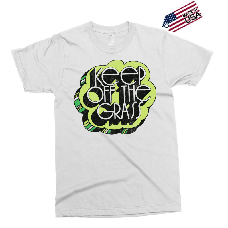 Keep Off The Grass 70s Retro Design Exclusive T-shirt | Artistshot