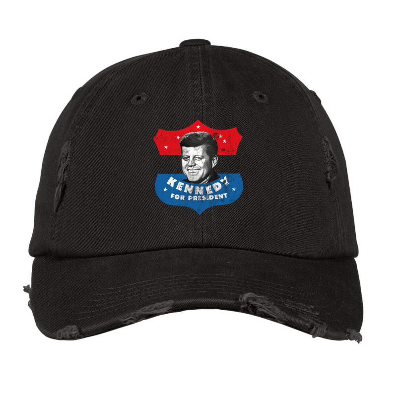 Kennedy For President Vintage Cap by guambojorita4 | Artistshot