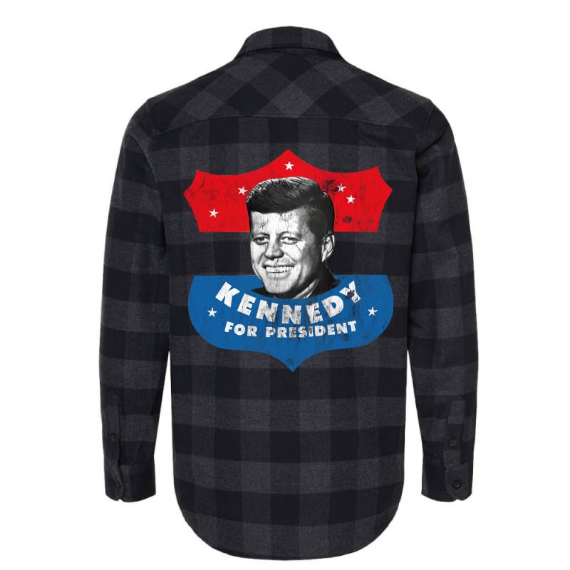 Kennedy For President Flannel Shirt | Artistshot