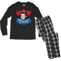 Kennedy For President Men's Long Sleeve Pajama Set | Artistshot