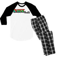 Kilt Houston, Tx  80s Country Radio Station Men's 3/4 Sleeve Pajama Set | Artistshot