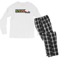 Kilt Houston, Tx  80s Country Radio Station Men's Long Sleeve Pajama Set | Artistshot