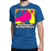 King Gizzard And The Lizard Wizard ∆ Retro Fan Art Design Classic T-shirt | Artistshot