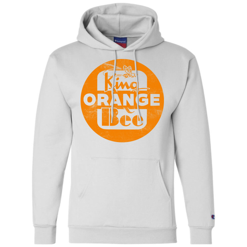 King Orange Bee          Vintage Faded Style Aesthetic Design Champion Hoodie | Artistshot