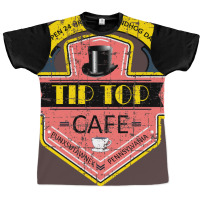 Tip Top Cafe From The Movie Groundhog Day Graphic T-shirt | Artistshot