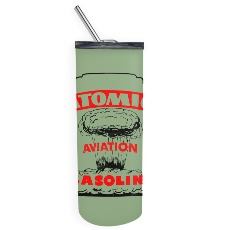 Atomic Aviation Gasoline Skinny Tumbler | Artistshot