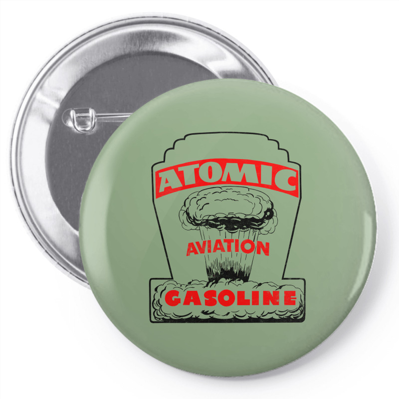 Atomic Aviation Gasoline Pin-back Button | Artistshot