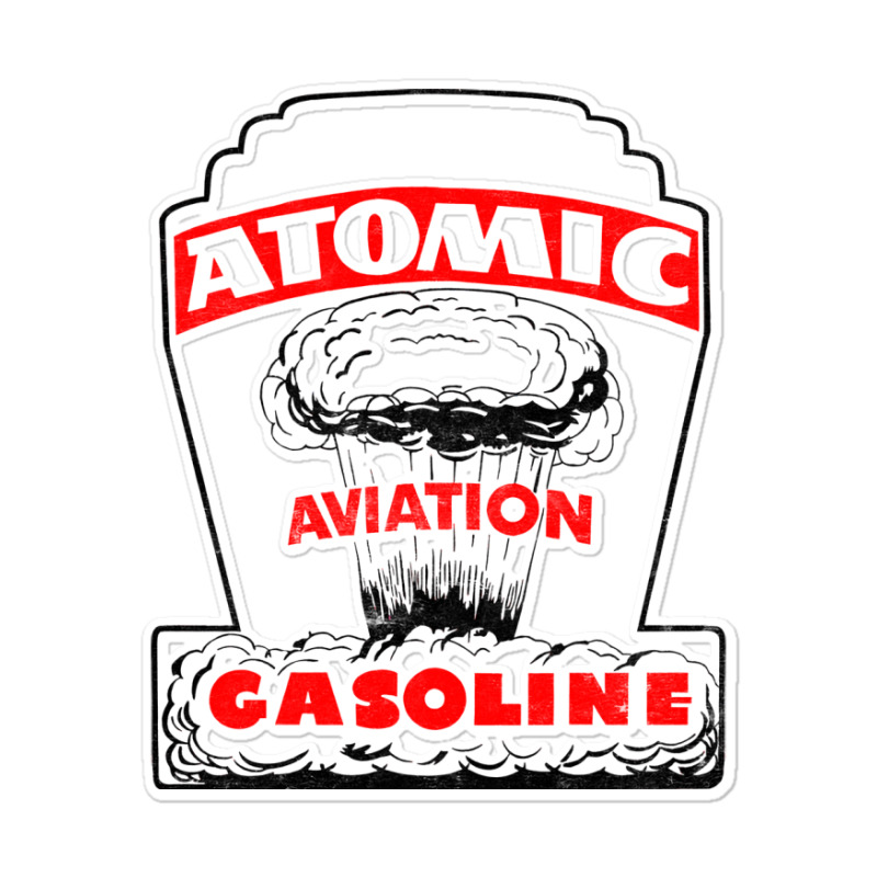 Atomic Aviation Gasoline Sticker | Artistshot