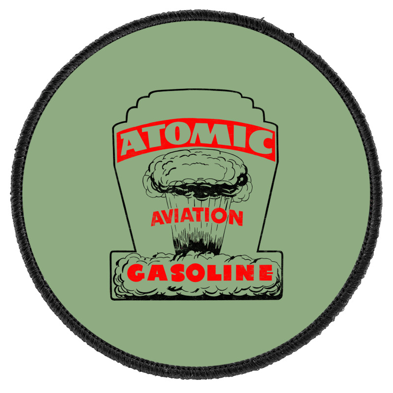 Atomic Aviation Gasoline Round Patch | Artistshot