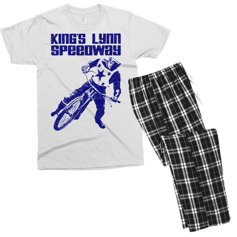 King's Lynn Speedway 70s Design Men's T-shirt Pajama Set | Artistshot