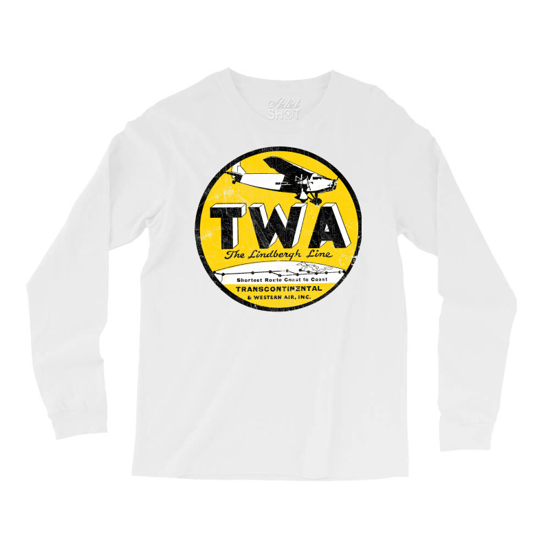 Twa The Lindbergh Line Long Sleeve Shirts | Artistshot