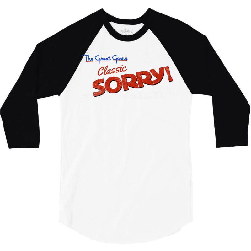 Sorry 3/4 Sleeve Shirt by mfenguasnieq | Artistshot