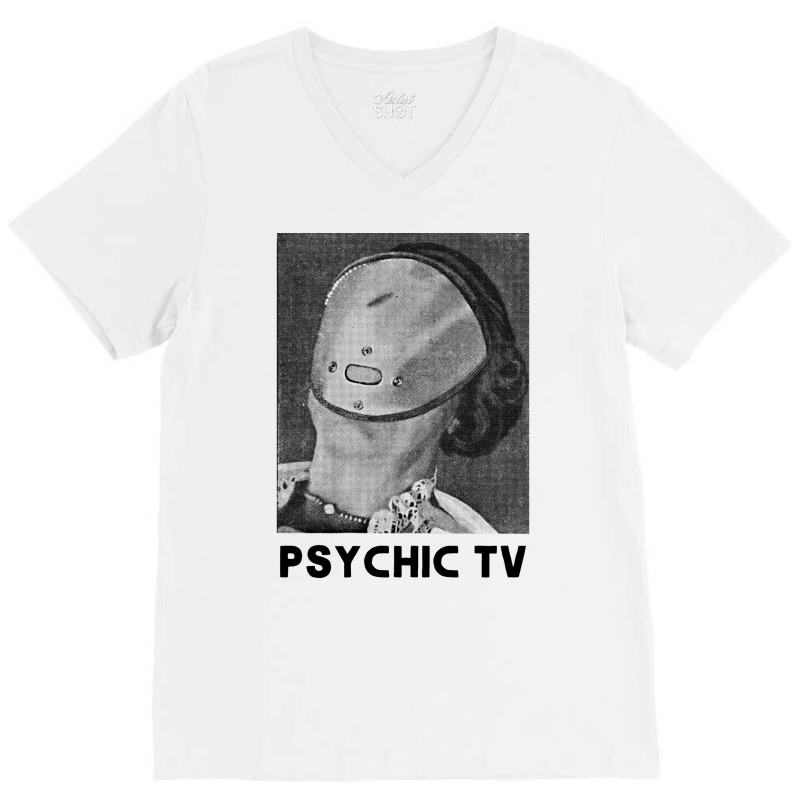 Psychic Tv †††††† fan Art Design V-neck Tee | Artistshot