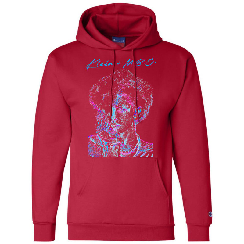 Klein + Mb.o. 80s Style Fan Art Champion Hoodie | Artistshot