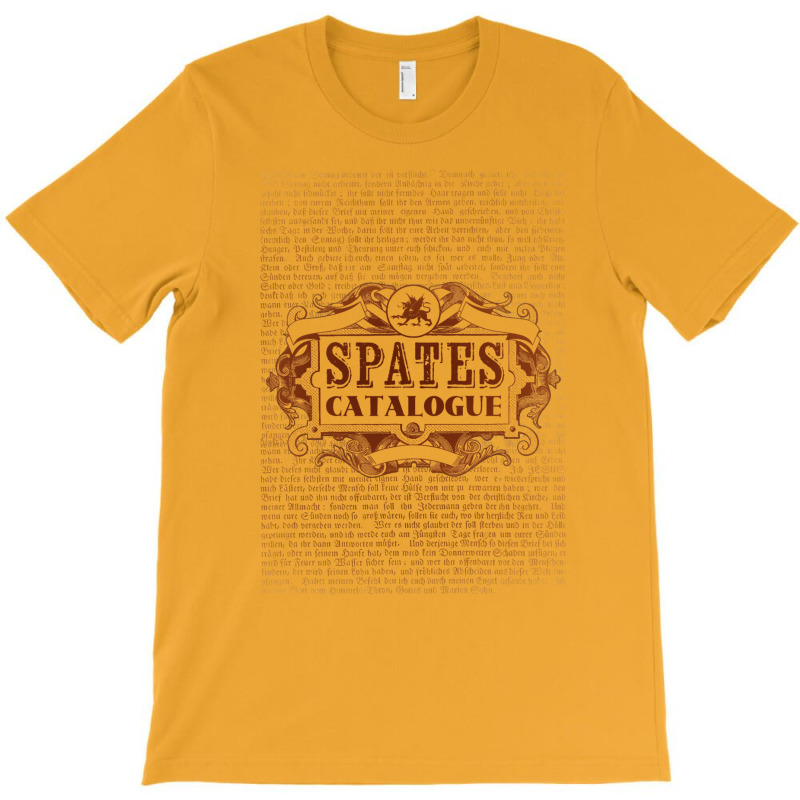 Spates Catalog T-Shirt by mfenguasnieq | Artistshot