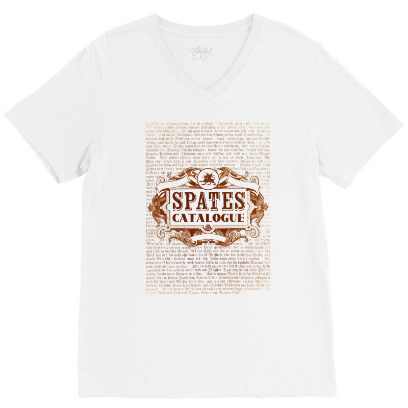 Spates Catalog V-Neck Tee by mfenguasnieq | Artistshot