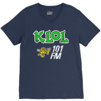 Klol Houston  80s Radio V-neck Tee | Artistshot