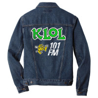 Klol Houston  80s Radio Men Denim Jacket | Artistshot