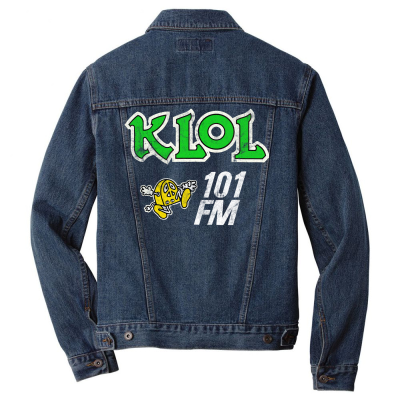 Klol Houston  80s Radio Men Denim Jacket | Artistshot