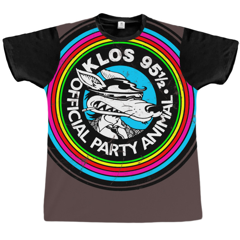 Klos La Party Animal Graphic T-shirt | Artistshot