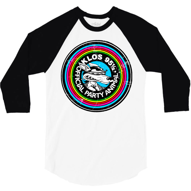 Klos La Party Animal 3/4 Sleeve Shirt | Artistshot