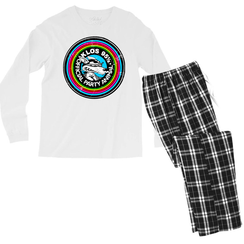 Klos La Party Animal Men's Long Sleeve Pajama Set | Artistshot