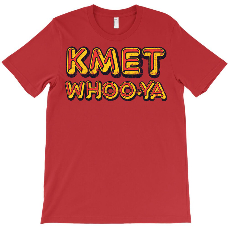 Kmet Whoo Ya Los Angeles   Distressed Design Version T-shirt | Artistshot