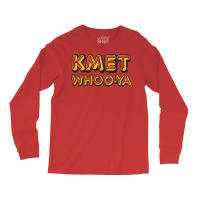 Kmet Whoo Ya Los Angeles   Distressed Design Version Long Sleeve Shirts | Artistshot