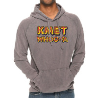 Kmet Whoo Ya Los Angeles   Distressed Design Version Vintage Hoodie | Artistshot