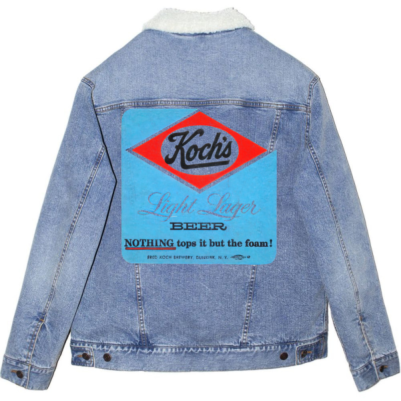 Koch's Beer Unisex Sherpa-lined Denim Jacket | Artistshot