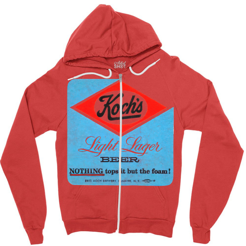 Koch's Beer Zipper Hoodie | Artistshot