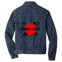 Horror Movies Lover Men Denim Jacket | Artistshot