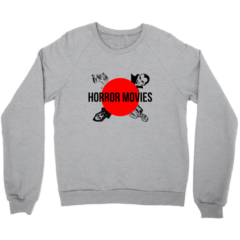 Horror Movies Lover Crewneck Sweatshirt by Cypryanus | Artistshot